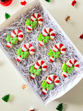 Load image into Gallery viewer, SNOWY CANDY CANES 💚❤️